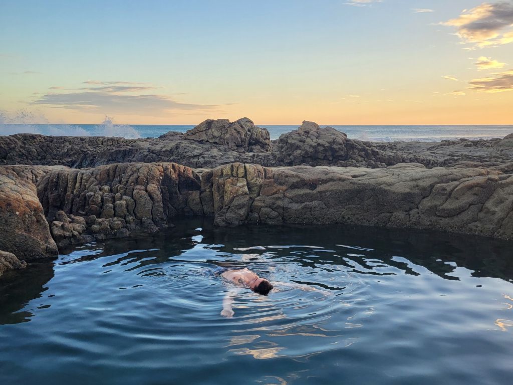 Strand in Panama während unseres Housesits