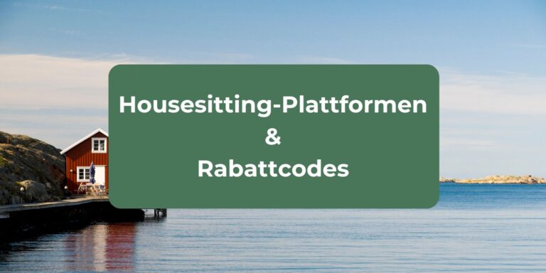 Rabattcodes für Housesitting-Plattformen für Housesitter