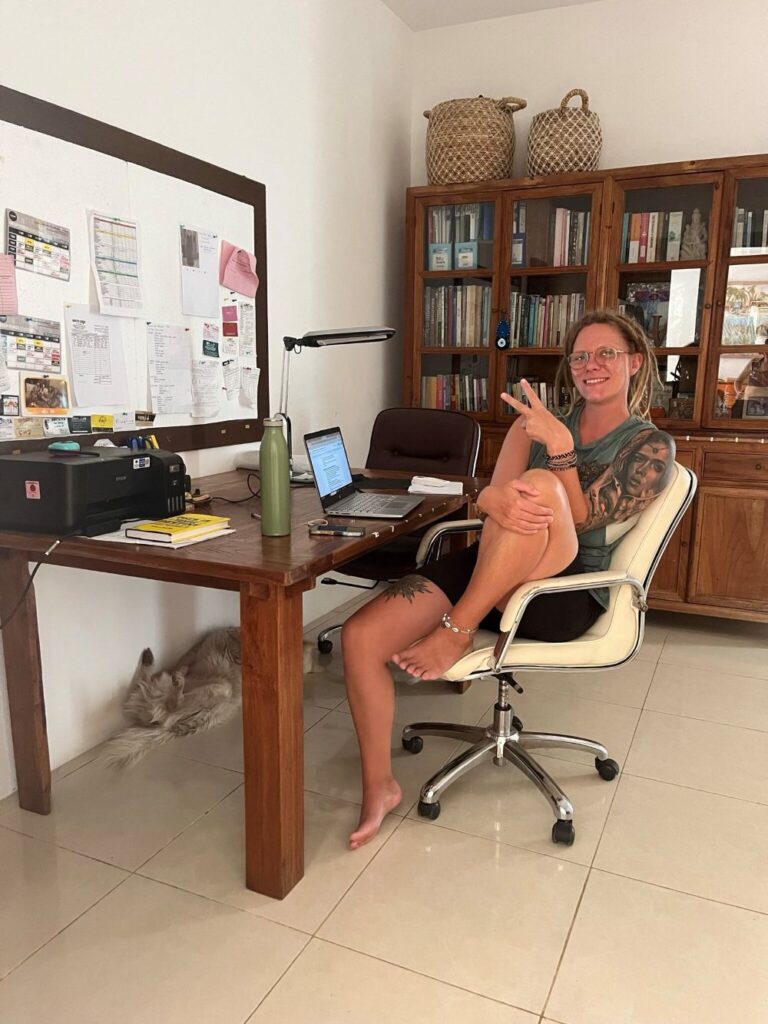 Remote Work passt super zu Housesitting auf Bali