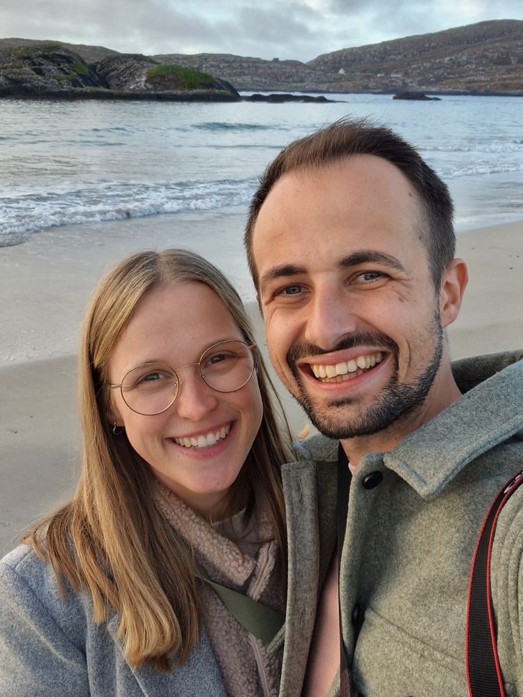 Lena & Philippe von Hey Welt! beim Housesitting in Irland